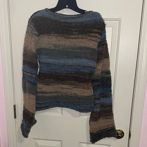 Multicolor Striped Women's Sweater